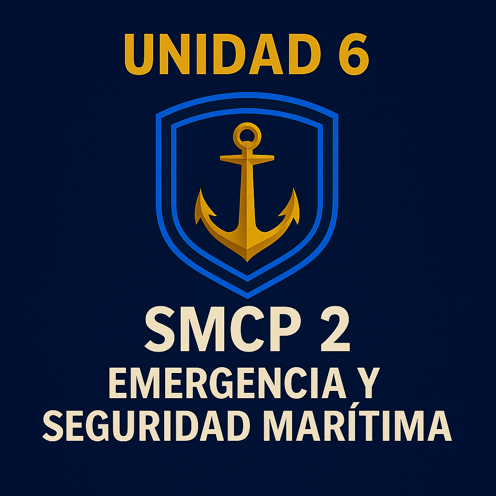 Unit 6: SMCP 2 (Emergencia y Seguridad Marítima)