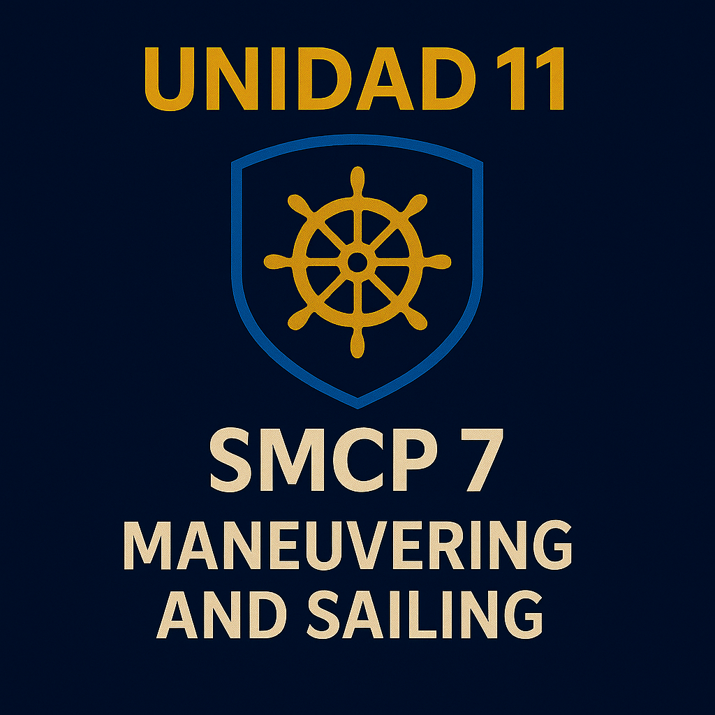 Unit 11 – SMCP for Emergencies and Shipboard Safety